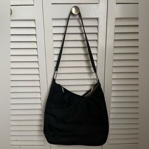 Great used black hobo-style purse w/ PLENTY of room to dump all your essentials.
